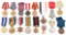 WWI - WWII EUROPEAN MILITARY MEDALS
