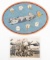 WWII USAAF 740th BS, 450th BG PATCH & PHOTO
