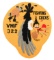 WWII USMC FIGHTING SQUADRON VMF-322 POCKET PATCH