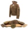 WWII US ARMED FORCES HATS, VISORS & UNIFORM ITEMS