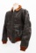 WWII US NAVY AN-6552 LEATHER FLIGHT JACKET