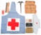 WWII US ARC & MEDIC CORPS UNIFORM ITEMS & INSIGNIA