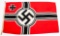 WWII GERMAN KRIEGSMARINE BATTLE FLAG