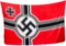 WWII GERMAN KRIEGSMARINE BATTLE FLAG
