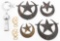 WWI OTTOMAN EMPIRE BRIDLE, FLAG TOPPER & EMBLEMS