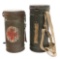 WWII GERMAN GAS MASK CANISTERS