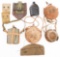 SPAN-AM WAR - WWII US, UK & GERMAN CANTEENS & GEAR