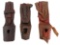 OTTOMAN M1890 SWORD BAYONET & LEATHER FROGS