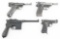 ALUMINUM CAST MOLDED MODEL PISTOLS