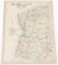 20th C. FRAMED MAP OF COLUMBIA COUNTY, NEW YORK