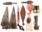 WORLD STATUES, VASE & INSTRUMENT TOURIST PIECES