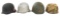MODERN COPIES OF WWII GERMAN & SOVIET HELMETS