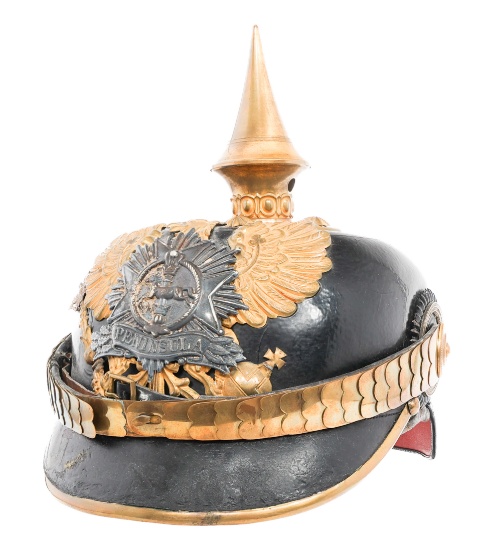 GERMAN BRAUNSCHWEIG 92nd INFANTRY REGT PICKELHAUBE