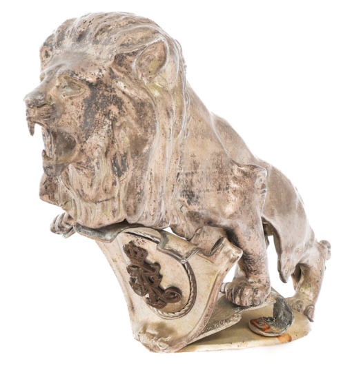 SAXON CUIRASSIER GARDE-REITER HELMET M1907 LION