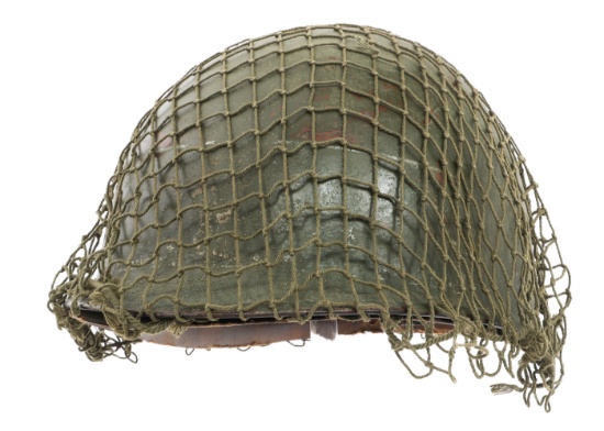 KOREA - EARLY VIETNAM WAR US ARMY M1 COMBAT HELMET