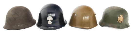 WWII - COLD WAR WORLD MILITARY COMBAT HELMETS