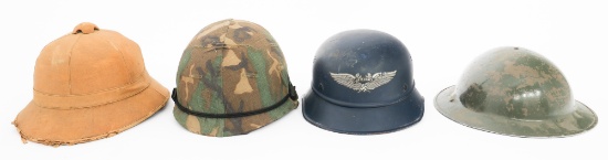WWII - COLD WAR WORLD MILITARY HELMETS