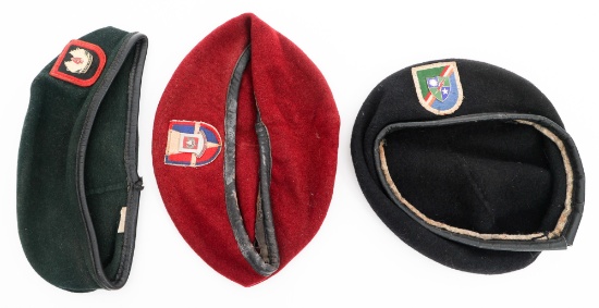 VIETNAM WAR - CURRENT US ARMY SF BERETS