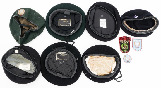 COLD WAR - CURRENT WORLD MILITARY BERETS