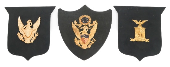 US ARMY PITH HELMET FRONT PLATES
