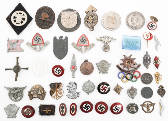 WWI - WWII GERMAN BADGES & TINNIES