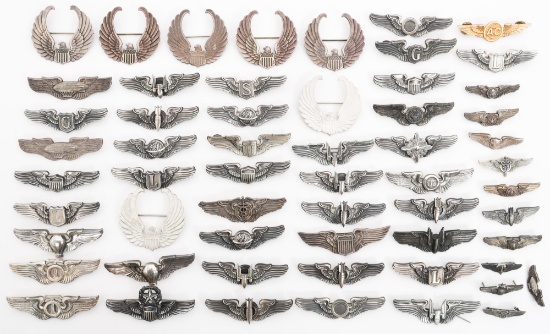 WWII - COLD WAR US US ARMED FORCES AVIATION WINGS