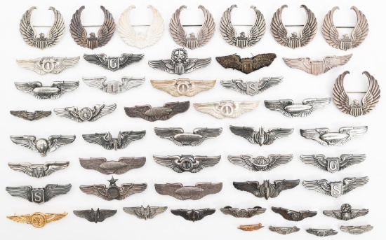 WWII - COLD WAR US ARMED FORCES AVIATION WINGS