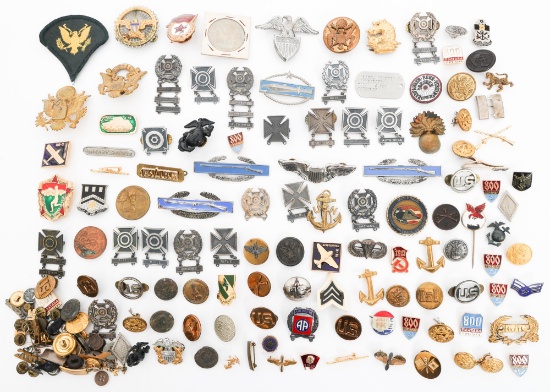 WWI - COLD WAR WORLD MILITARY INSIGNIA