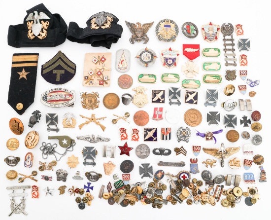WWI - COLD WAR WORLD MILITARY INSIGNIA