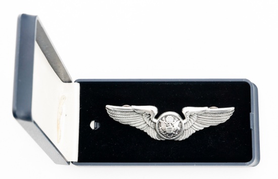 COLD WAR USAF STERLING AIRCREW WINGS by J. BALME