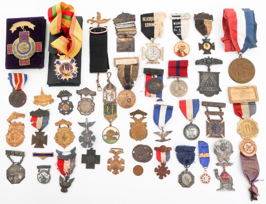 SPAN-AM WAR - COLD WAR US CONVENTION MEDALS