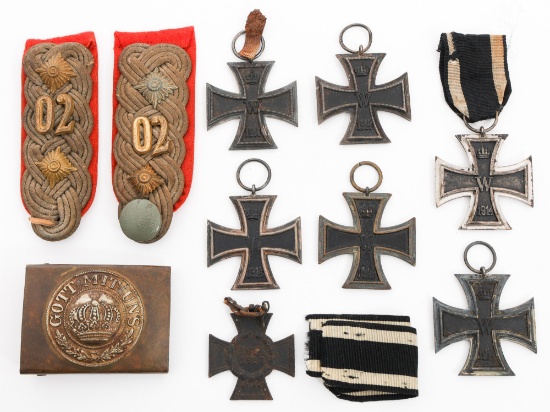 WWI IMPERIAL GERMAN IRON CROSS AWARDS & INSIGNIA