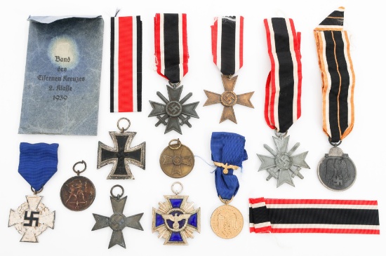 WWII GERMAN IRON CROSS 2nd CLASS, MEDALS & AWARDS
