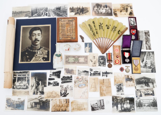 WWII IMPERIAL JAPANESE MEDAL & PHOTO BONANZA