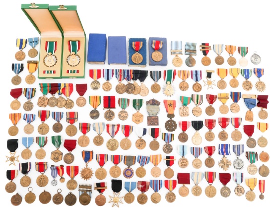 WWII - CURRENT US ARMED FORCES & SAUDI MEDALS