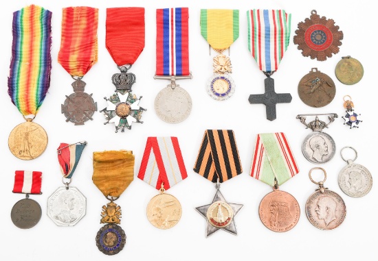 19th - 20th C. EUROPEAN MILITARY MEDALS