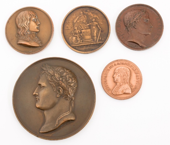 FRENCH 1st EMPIRE COMMEMORATIVE MEDALS