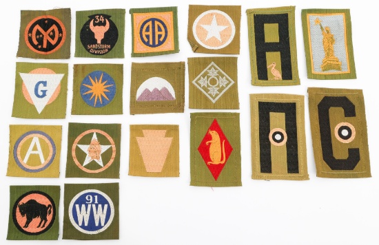 WWI US ARMY LIBERTY LOAN SHOULDER PATCHES