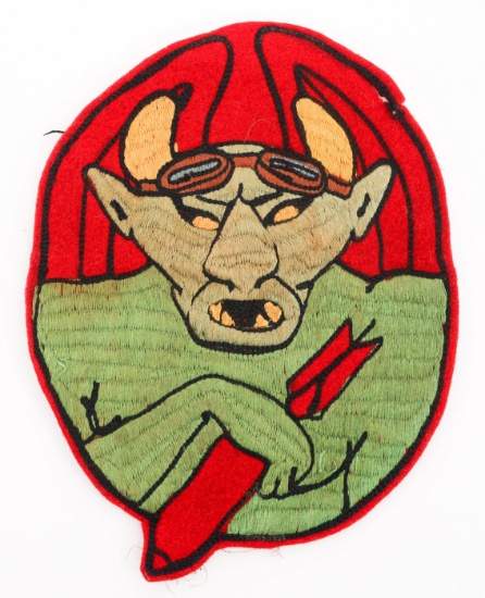 WWII USAAF UNIDENTIFIED BOMB SQ / BG PATCH