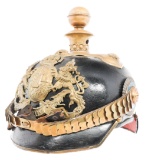 GERMAN BAVARIAN ARTILLERY OFFICER PICKELHAUBE