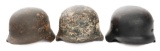 WWII GERMAN DUG RELIC M40 COMBAT HELMETS