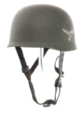 WWII GERMAN M38 FALLSCHIRMJAGER COMBAT HELMET