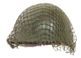 KOREA - EARLY VIETNAM WAR US ARMY M1 COMBAT HELMET