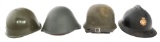WWII - COLD WAR WORLD MILITARY COMBAT HELMETS