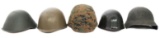 WWII - COLD WAR WORLD MILITARY COMBAT HELMETS