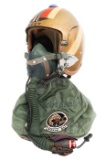 VIETNAM WAR US NAVY APH-5 FLIGHT HELMET
