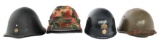 WWII - COLD WAR WORLD MILITARY COMBAT HELMETS