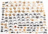 INDIAN WARS - WWI US ARMY CAP BADGES & INSIGNIA