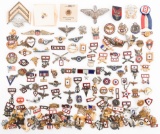 WWI - COLD WAR US HOMEFRONT PINS & INSIGNIA