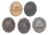 WWII GERMAN BLACK WOUND BADGES